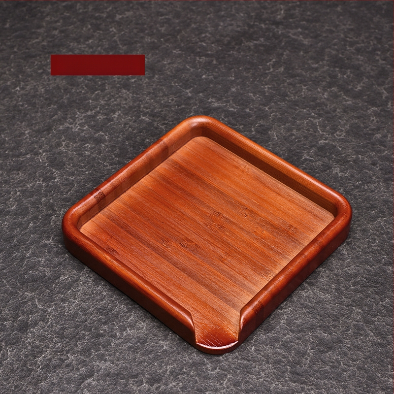 Κυκλικός δίσκος τσαγιού από μπαμπού για τελετή τσαγιού, Pure Clean kiln, Νέο κινεζικό στυλ, 0,15 kg