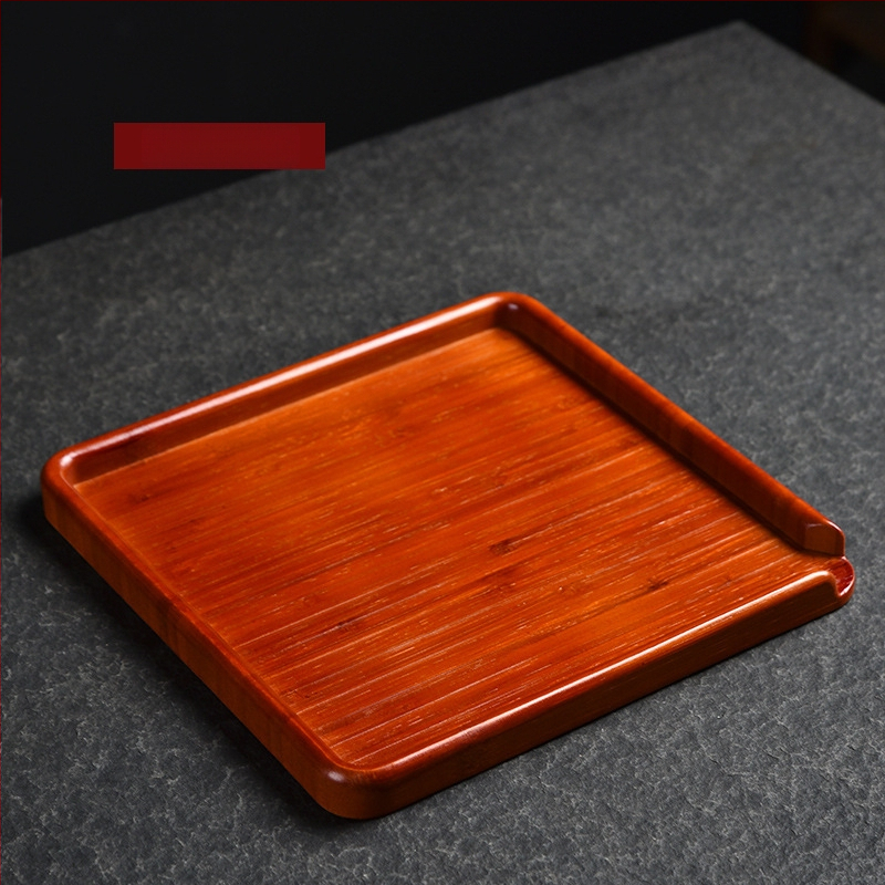 Κυκλικός δίσκος τσαγιού από μπαμπού για τελετή τσαγιού, Pure Clean kiln, Νέο κινεζικό στυλ, 0,15 kg