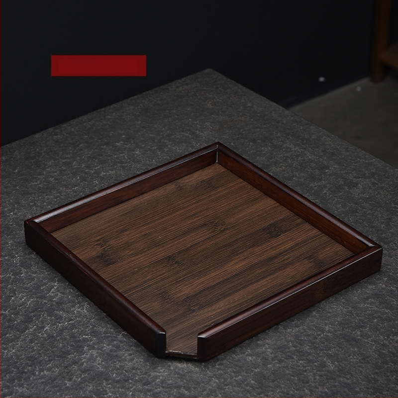 Κυκλικός δίσκος τσαγιού από μπαμπού για τελετή τσαγιού, Pure Clean kiln, Νέο κινεζικό στυλ, 0,15 kg