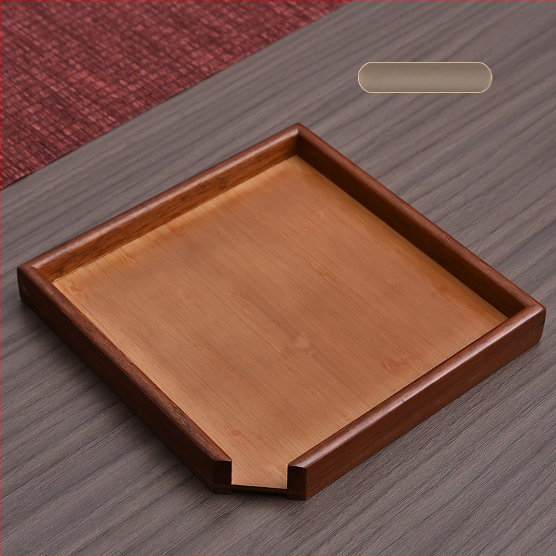 Κυκλικός δίσκος τσαγιού από μπαμπού για τελετή τσαγιού, Pure Clean kiln, Νέο κινεζικό στυλ, 0,15 kg