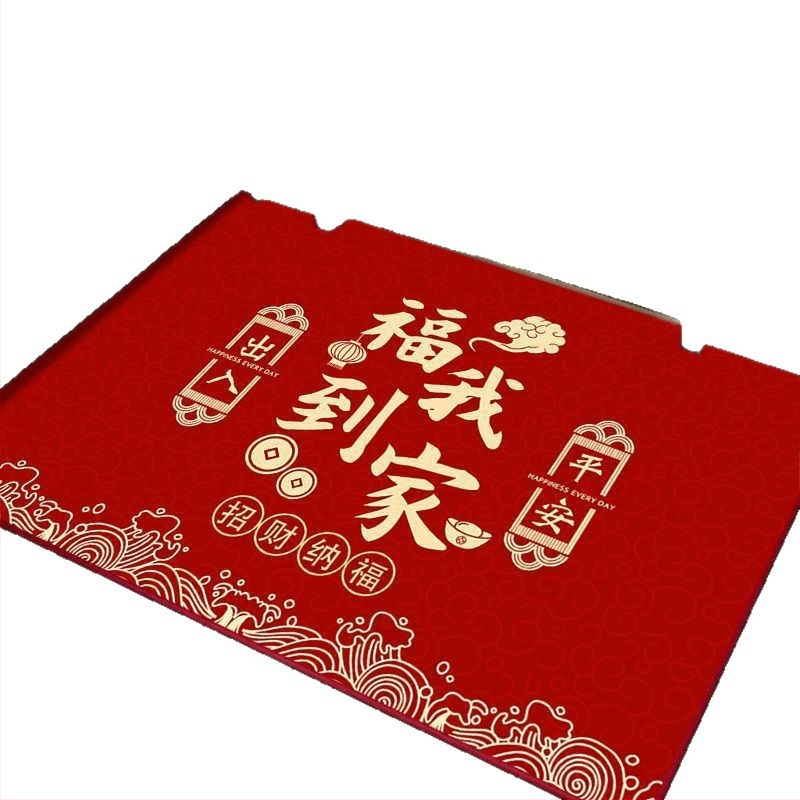 Дверна входна подложка от диатомитова глина, водопоглъщаща, антихлъзгаща, текстов модел, лесна за почистване