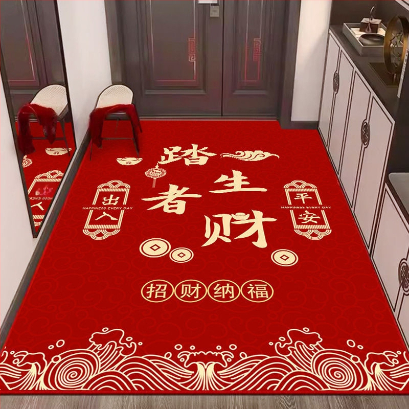 Дверна входна подложка от диатомитова глина, водопоглъщаща, антихлъзгаща, текстов модел, лесна за почистване