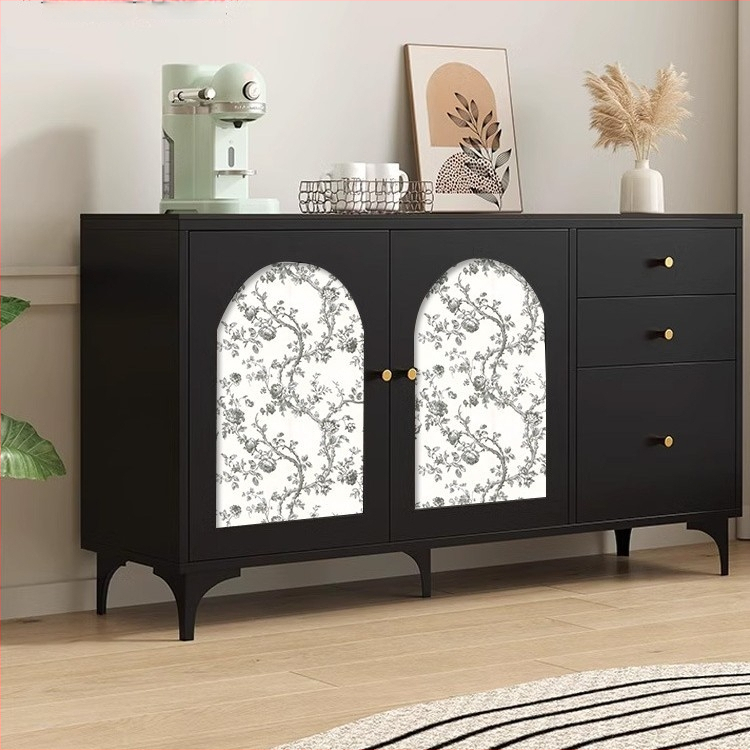 Самозалепващ тапет за шкафове – френски стил обновяване на мебели, ретро плосък стенен стикер, водоустойчив PVC, 1 лист