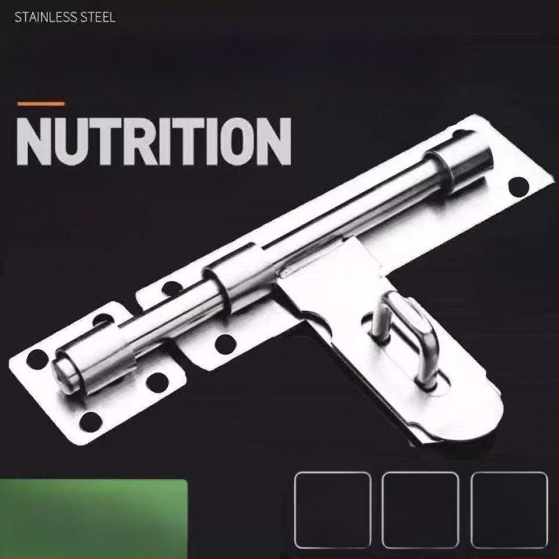 Sunkus durų sklendė; nerūdijančio plieno, šlifuotu paviršiumi; modelis 003; šiuolaikinis minimalizmas.