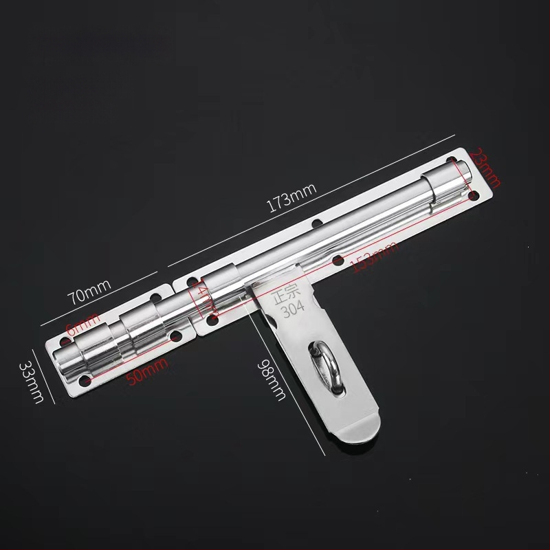 Sunkus durų sklendė; nerūdijančio plieno, šlifuotu paviršiumi; modelis 003; šiuolaikinis minimalizmas.