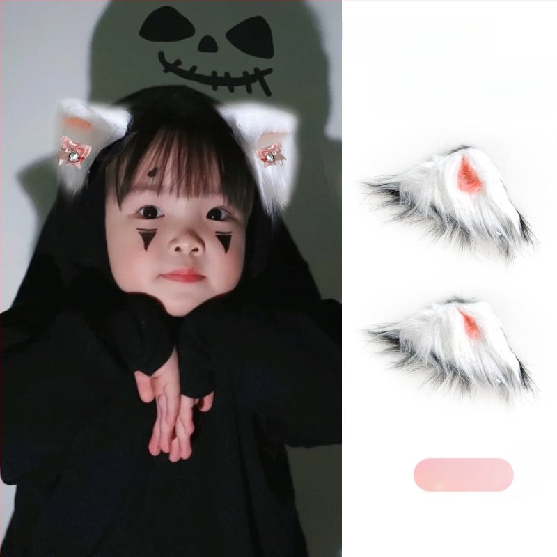 Vaikų galvos juosta su elfų ausimis Halloween kostiumui ir sceniniam pasirodymui