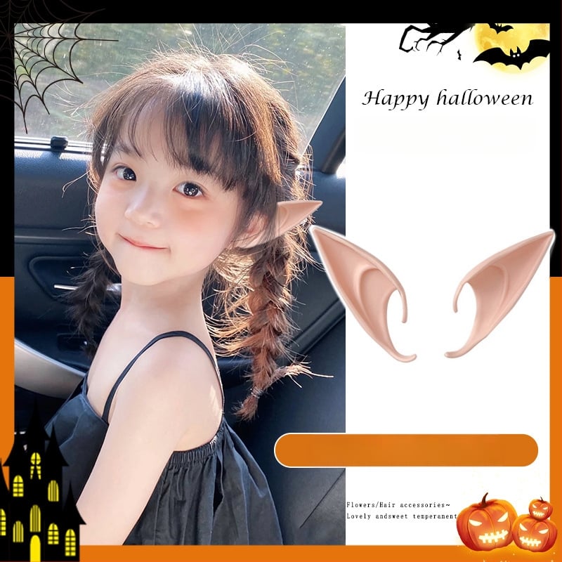 Vaikų galvos juosta su elfų ausimis Halloween kostiumui ir sceniniam pasirodymui
