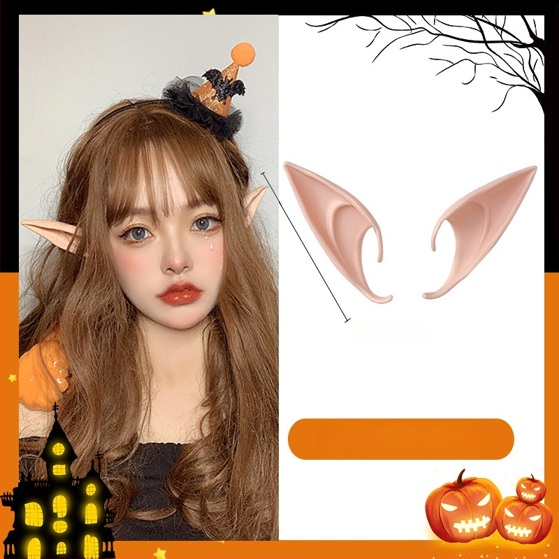 Vaikų galvos juosta su elfų ausimis Halloween kostiumui ir sceniniam pasirodymui