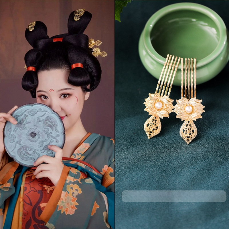 Фиба за коса, сплав, ръчна изработка, женски аксесоар за глава, пролет 2023