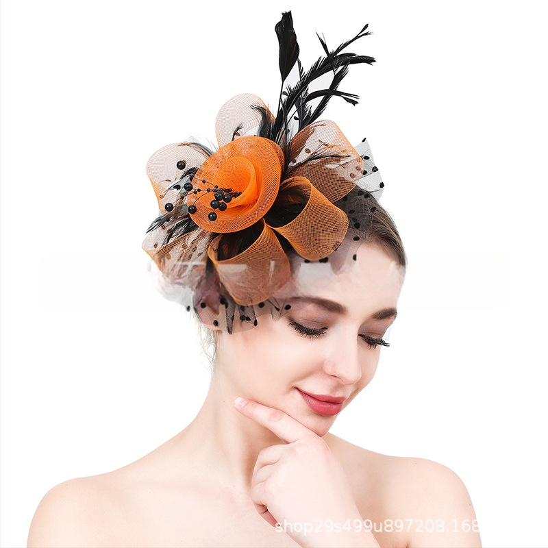 Putnu spalvu matu aksesuārs – oriģinālais dizains, roku darbs, loku stils, personalizācija pieejama.