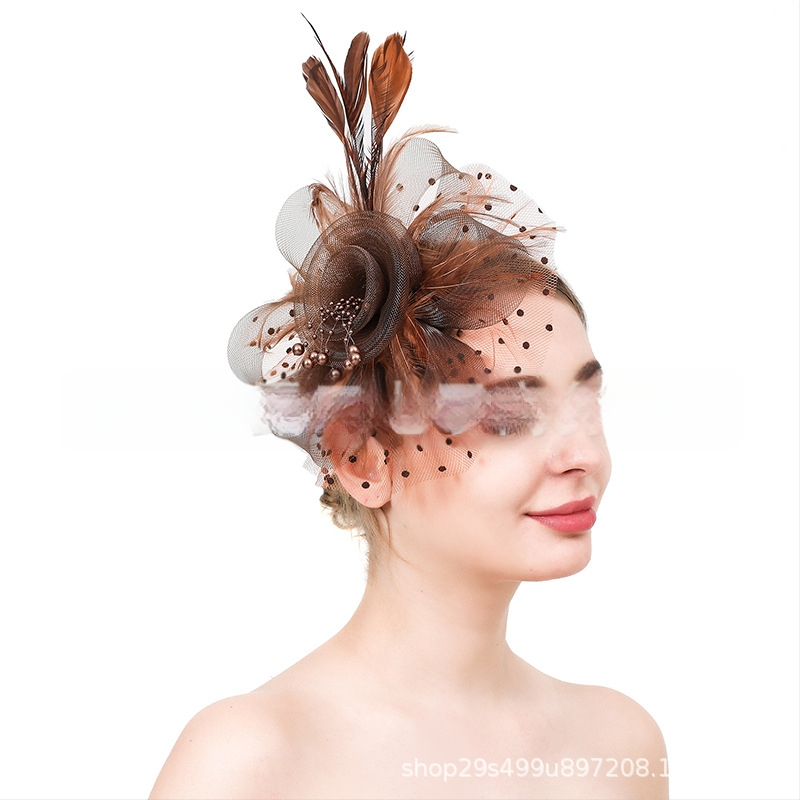 Putnu spalvu matu aksesuārs – oriģinālais dizains, roku darbs, loku stils, personalizācija pieejama.