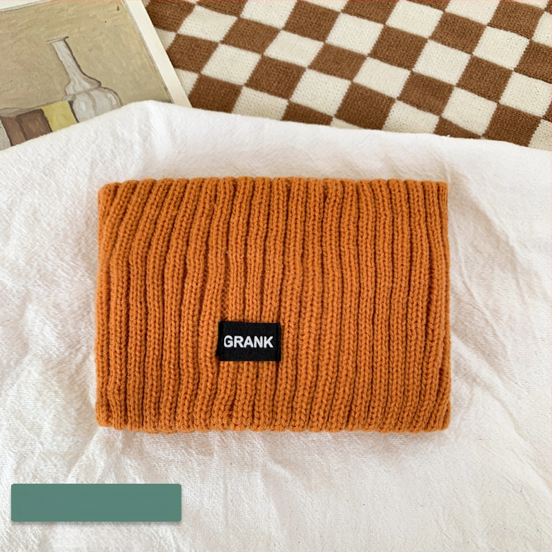 Adītas matu lentes meitenēm - kocku raksts, rudens 2024