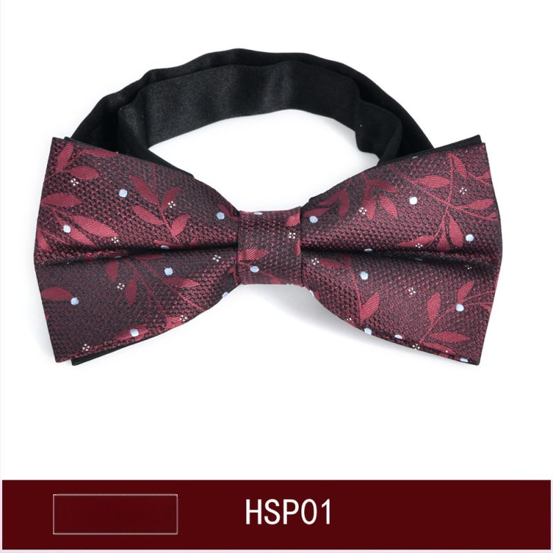Muški papion, dvostruka jacquard tkanina, ravni vrh, korejski stil, prugasti uzorak (dvostruki jacquard; poliesterska vlakna; prugasti)
