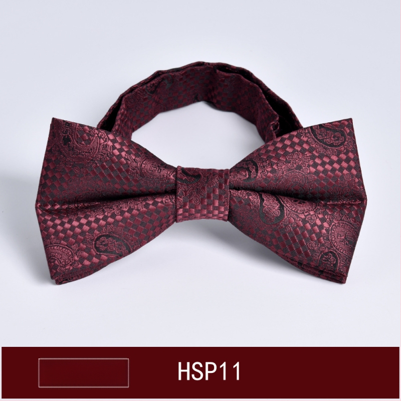 Muški papion, dvostruka jacquard tkanina, ravni vrh, korejski stil, prugasti uzorak (dvostruki jacquard; poliesterska vlakna; prugasti)