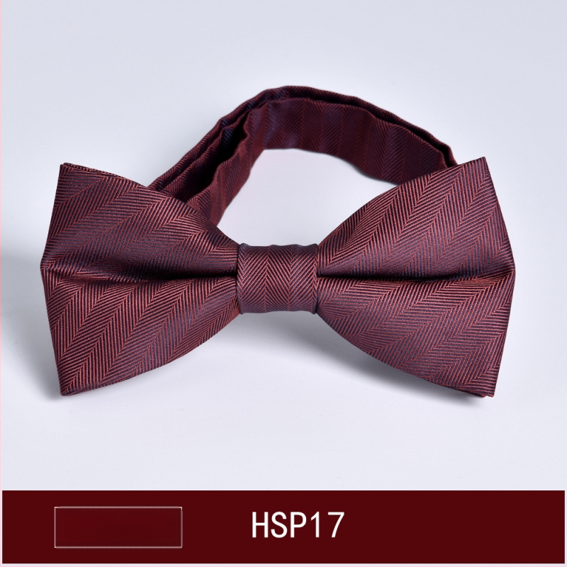 Muški papion, dvostruka jacquard tkanina, ravni vrh, korejski stil, prugasti uzorak (dvostruki jacquard; poliesterska vlakna; prugasti)