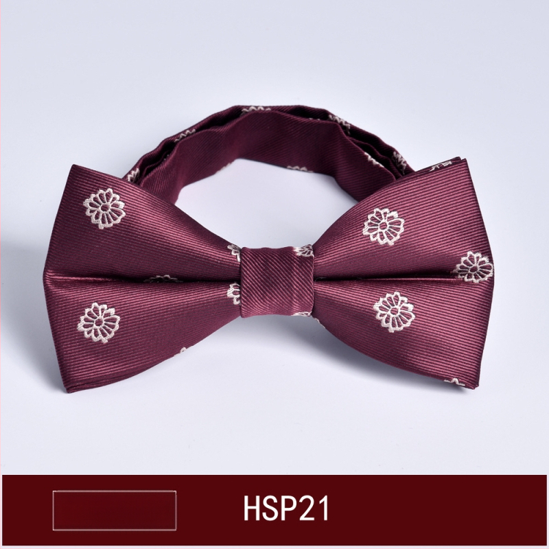 Muški papion, dvostruka jacquard tkanina, ravni vrh, korejski stil, prugasti uzorak (dvostruki jacquard; poliesterska vlakna; prugasti)