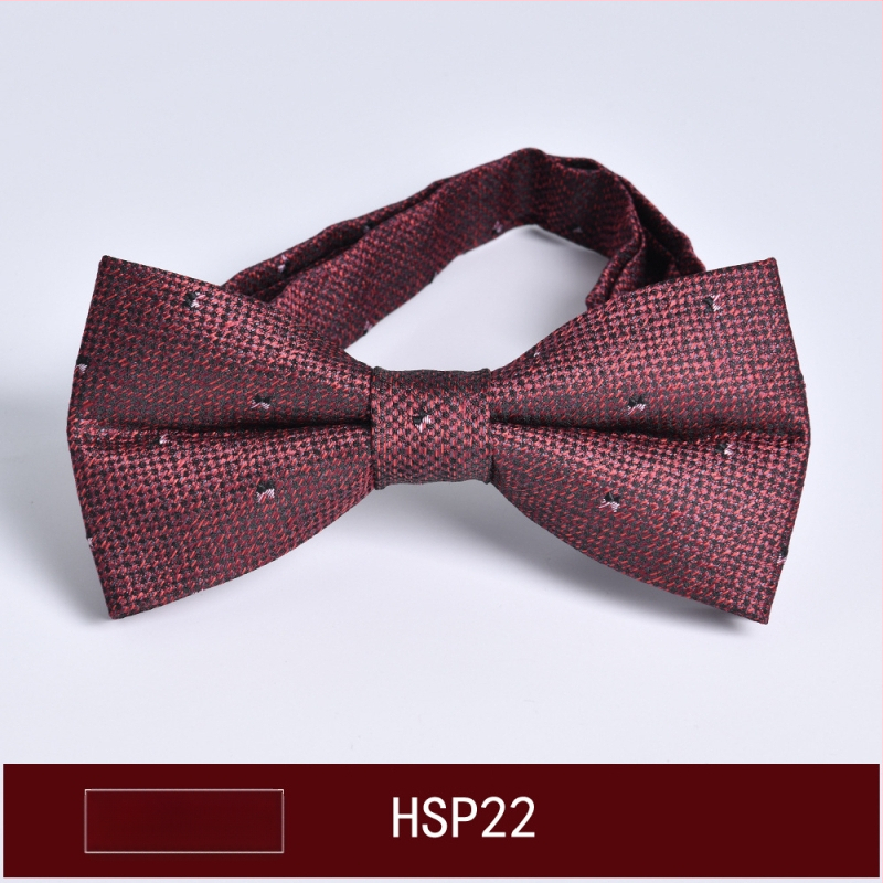 Muški papion, dvostruka jacquard tkanina, ravni vrh, korejski stil, prugasti uzorak (dvostruki jacquard; poliesterska vlakna; prugasti)