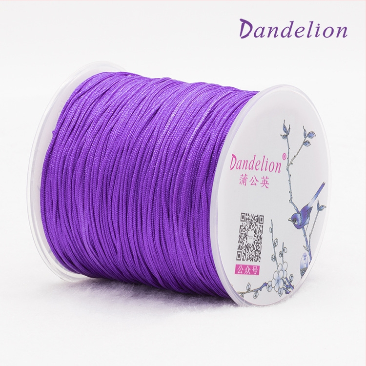 Dandelion nailono viela pakabukui, audimas, DIY karoliukams