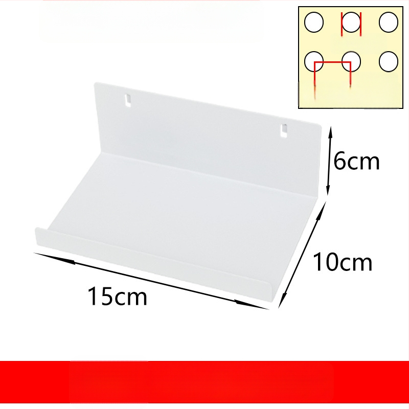 Geležies perforuotos plokštės priedų rinkinys su magnetiniais kabliukais DIY metalinėms saugojimo lentynoms