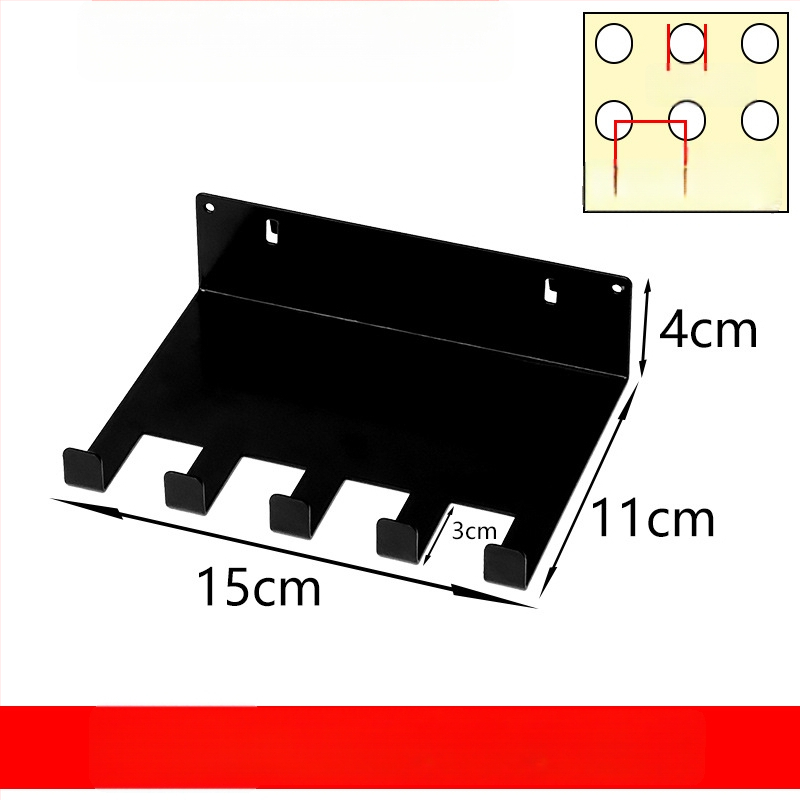 Geležies perforuotos plokštės priedų rinkinys su magnetiniais kabliukais DIY metalinėms saugojimo lentynoms