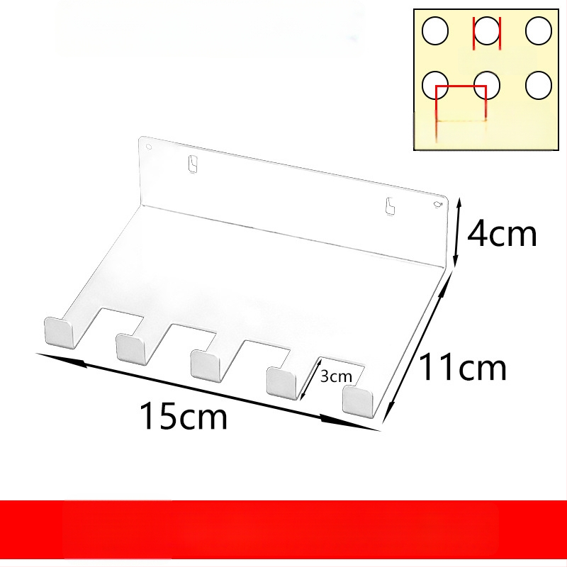 Geležies perforuotos plokštės priedų rinkinys su magnetiniais kabliukais DIY metalinėms saugojimo lentynoms