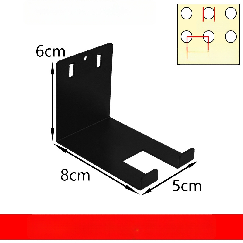 Geležies perforuotos plokštės priedų rinkinys su magnetiniais kabliukais DIY metalinėms saugojimo lentynoms