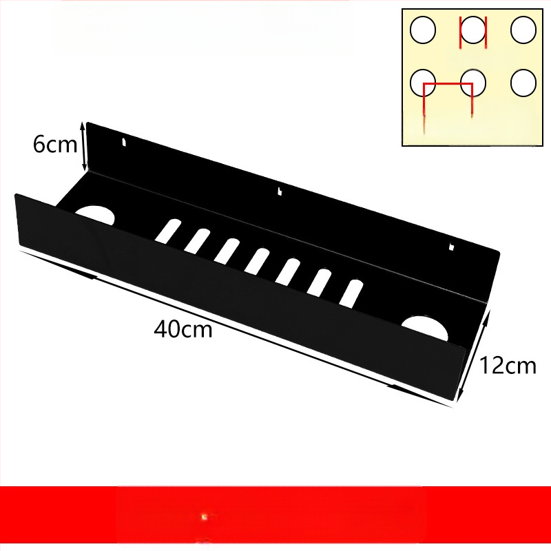Geležies perforuotos plokštės priedų rinkinys su magnetiniais kabliukais DIY metalinėms saugojimo lentynoms