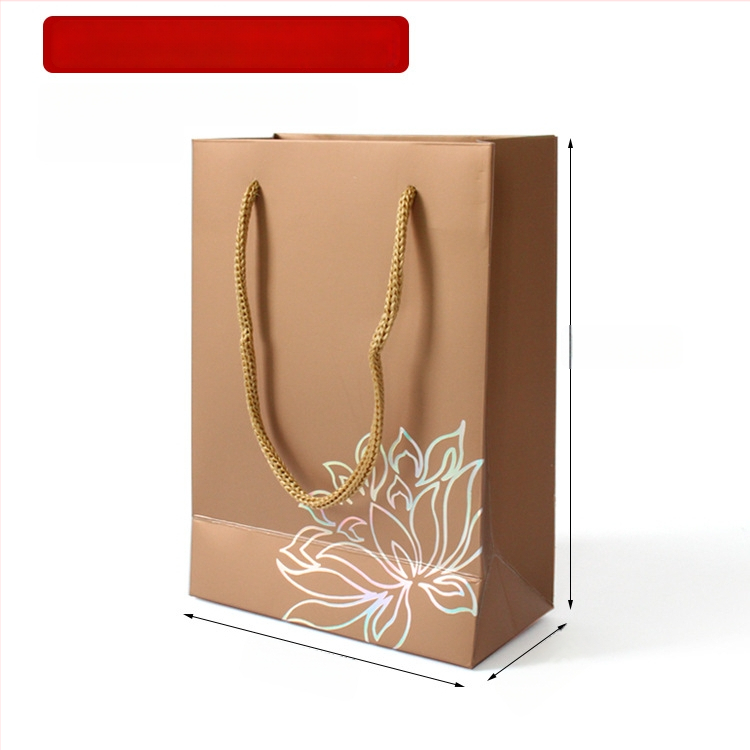 Kožna tote torba za pakiranje nakita, dvobojna otisnuta, prazna