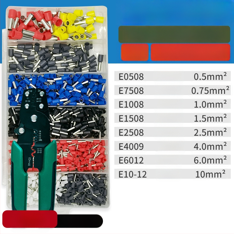 Fanlian VE toru-tüüpi eelisolatsiooni terminalide komplekt, Euroopa stiilis pistikutüüp, külmpressitud vaskühendused, terminalide kastikomplekt