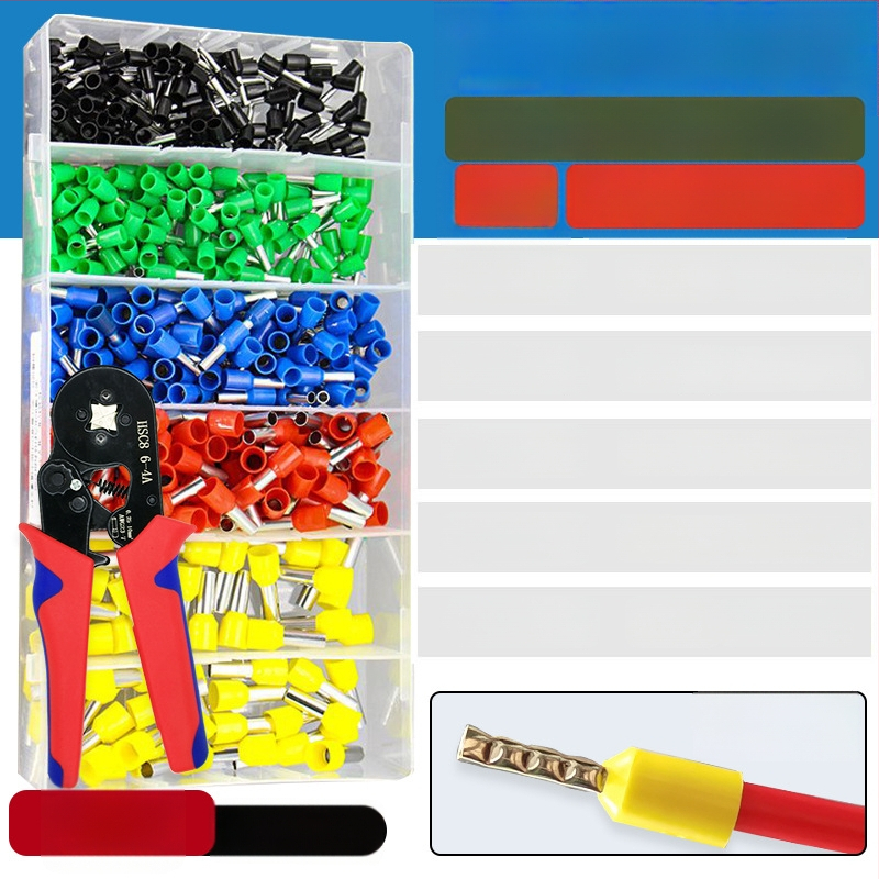 Fanlian VE toru-tüüpi eelisolatsiooni terminalide komplekt, Euroopa stiilis pistikutüüp, külmpressitud vaskühendused, terminalide kastikomplekt