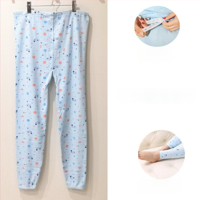 Kokvilnas grūtnieču bikses ar vēdera atbalstu, brīvs piegriezums, ≥95% kokvilna, rudens-ziemas stils