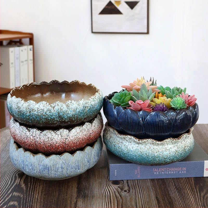 Keramički ručno izrađeni lonac za sukulente – Really Good, domaći proizvod