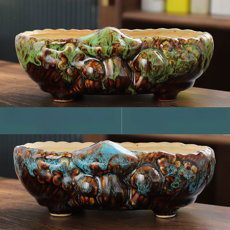 Keramički ručno izrađeni lonac za sukulente – Really Good, domaći proizvod