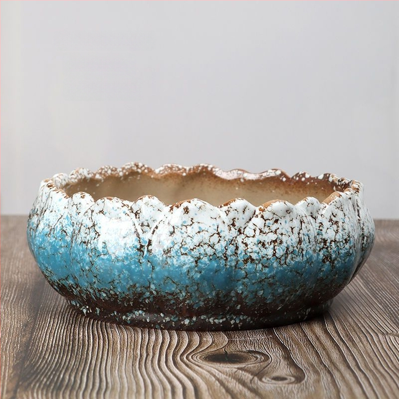 Keramički ručno izrađeni lonac za sukulente – Really Good, domaći proizvod