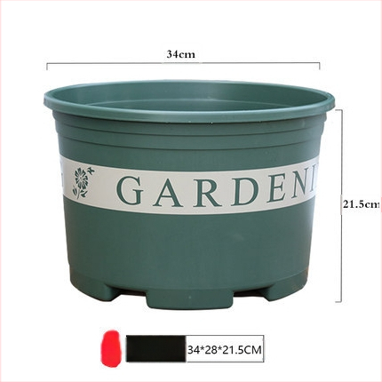 Plastična cvjetna posuda za podnu upotrebu, pastoralnog stila, za kućno vrtlarenje