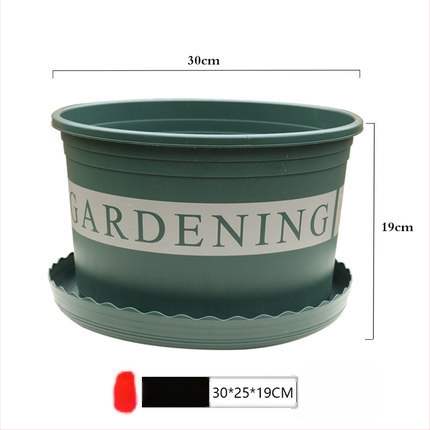 Plastična cvjetna posuda za podnu upotrebu, pastoralnog stila, za kućno vrtlarenje