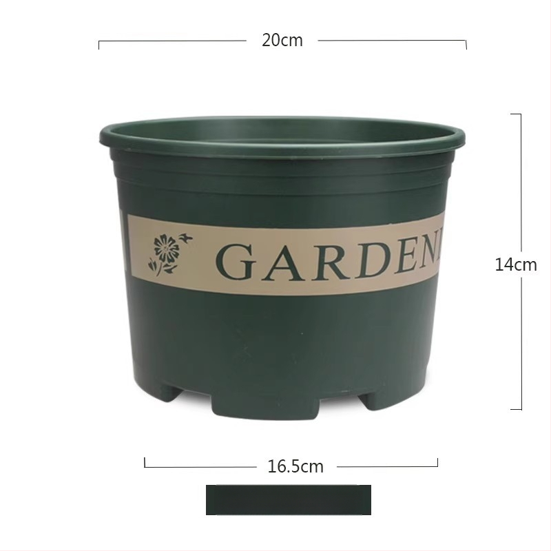 Plastična cvjetna posuda za podnu upotrebu, pastoralnog stila, za kućno vrtlarenje