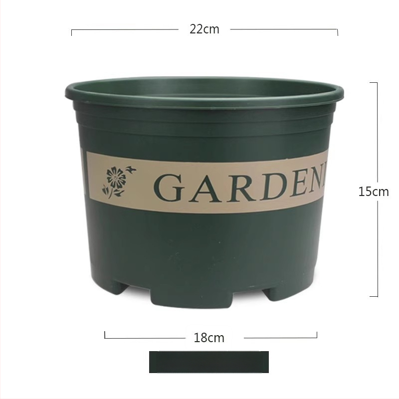 Plastična cvjetna posuda za podnu upotrebu, pastoralnog stila, za kućno vrtlarenje