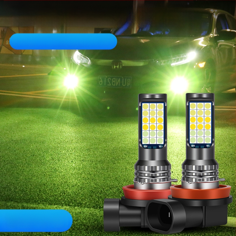 Priekinė miglų žibintas automobiliui H11/H8/9005/9006, LED 3030, 20W, 12-24V