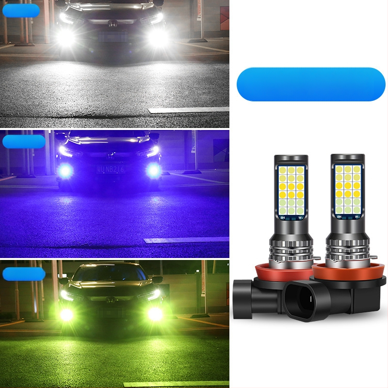 Priekinė miglų žibintas automobiliui H11/H8/9005/9006, LED 3030, 20W, 12-24V