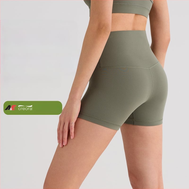 Inflachi sieviešu trīs ceturtdaļas jogas bikses, mitrumu vadība, neilons + Hyosung spandeks, augsta josta, ātri žūst, 2024. gada pavasaris