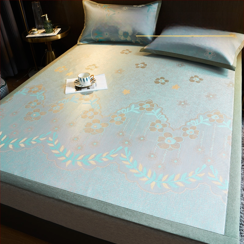 Ice Silk hlađenjeći madrac set, tri dijela, bambus + Ice Silk, sklopiv, periv, ljeto