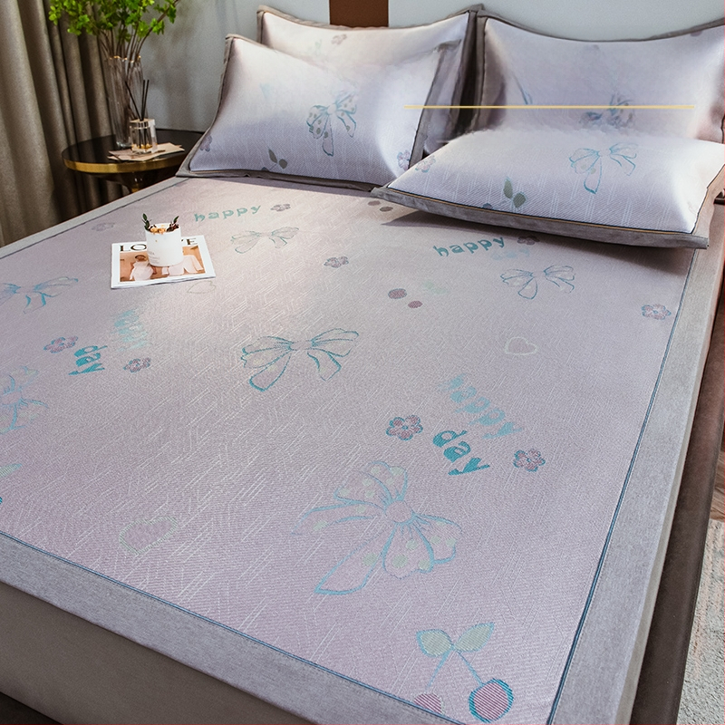 Ice Silk hlađenjeći madrac set, tri dijela, bambus + Ice Silk, sklopiv, periv, ljeto