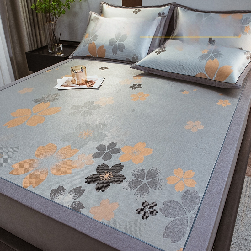 Ice Silk hlađenjeći madrac set, tri dijela, bambus + Ice Silk, sklopiv, periv, ljeto