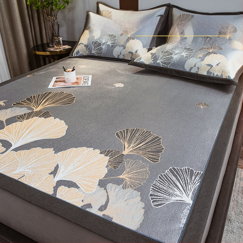 Ice Silk hlađenjeći madrac set, tri dijela, bambus + Ice Silk, sklopiv, periv, ljeto