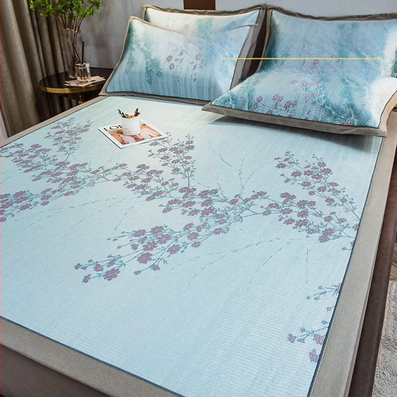 Ice Silk hlađenjeći madrac set, tri dijela, bambus + Ice Silk, sklopiv, periv, ljeto