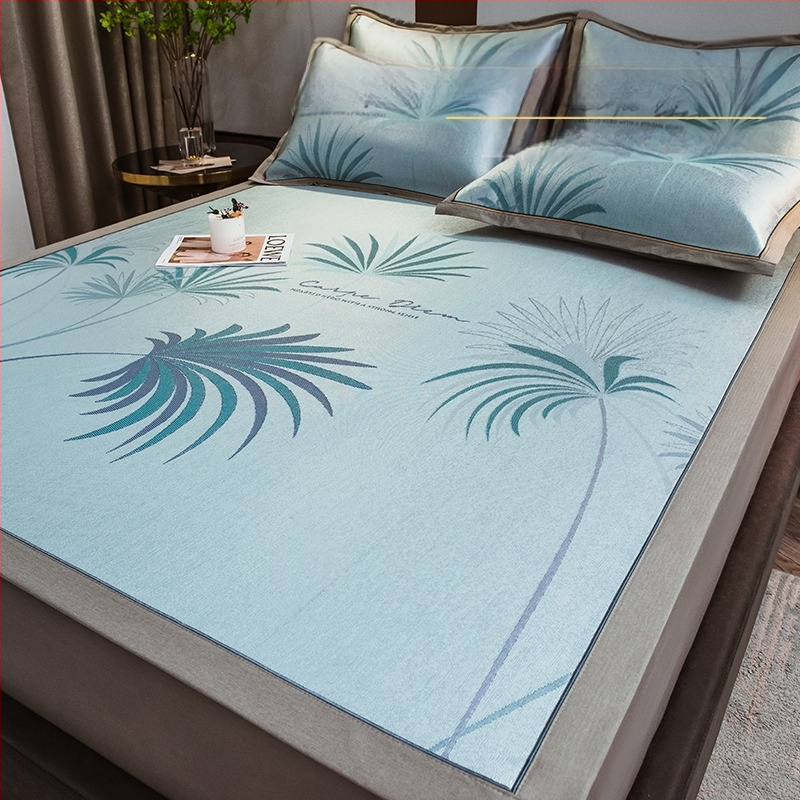 Ice Silk hlađenjeći madrac set, tri dijela, bambus + Ice Silk, sklopiv, periv, ljeto