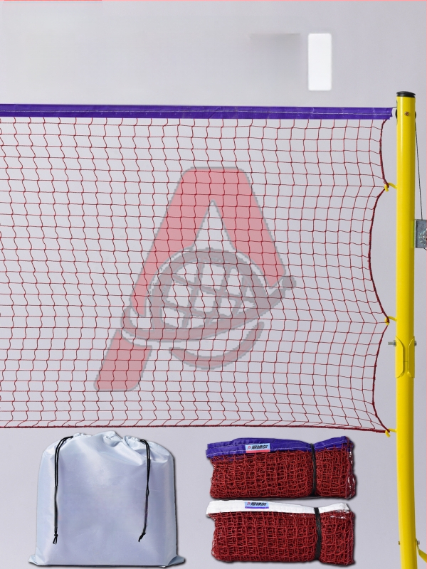 Aidil φορητό δίχτυ μπάντμιντον για ερασιτεχνική προπόνηση και υπαίθριο παιχνίδι, με πόστα και δίχτυ