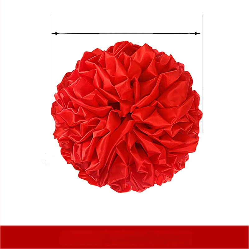 Kāzu vārtu ziedu bumba, auduma dekors, iepakojums OPP, svētku dāvana, nav importēts