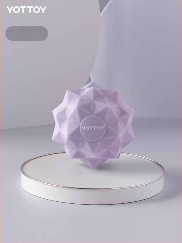 Fasijas bumba plantar masāžai, muskuļu atslābināšanai, lāpstiņu un kakla masāžai — līdzeklis fitnesam un jogai